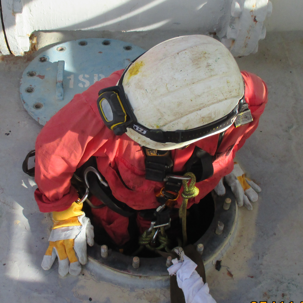 Rope Access Tank Inspection