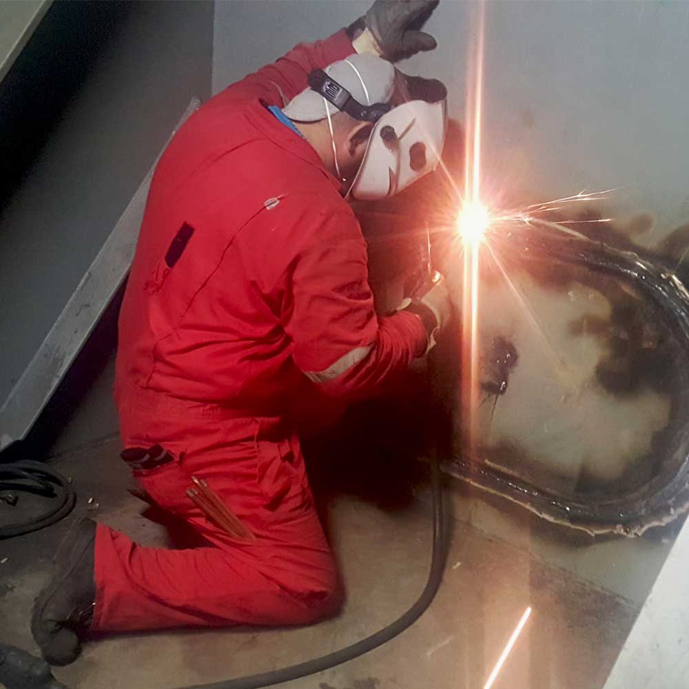 Cargo Tank Steel Repairs by CTS Offshore Marine